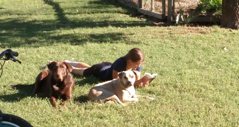 Chloe reading
