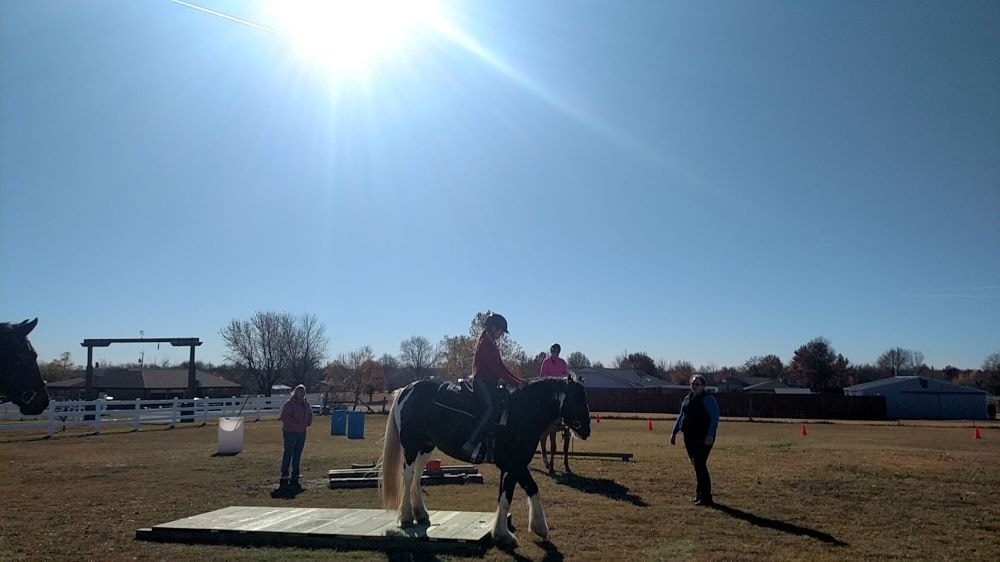 Chloe riding