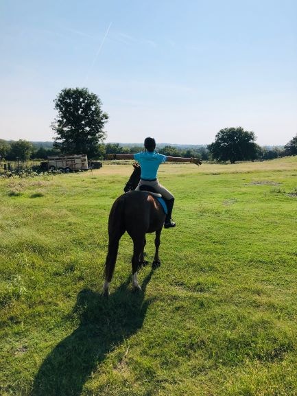 Chloe riding